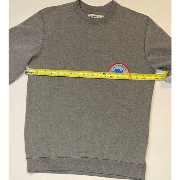 RG To Good Times Gray Crewneck Sweatshirt Sm Back to Back World War Champs Patch - Picture 5 of 7